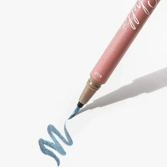 NIB Chella Dual Liquid Eyeliner in Pearl Dark Blue & Black - Picture 6 of 12